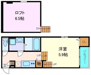 太子堂駅 徒歩7分 2階の物件間取画像